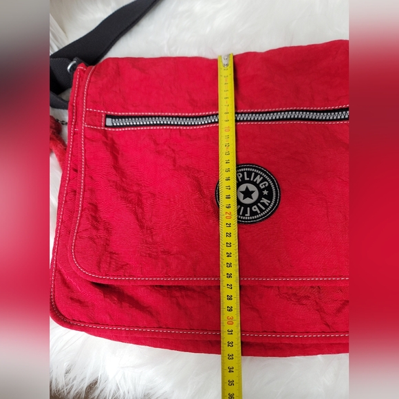 Kipling Red Crossbody Bag - Picture 9 of 11